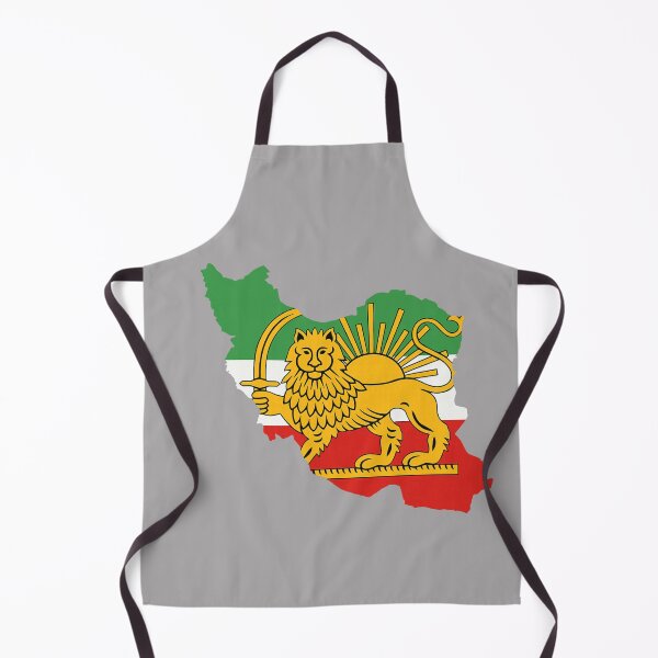 Item preview, Iran Flag Map Lion Sun Sword Free Iran support women of Iran designed and sold by KathieFaugh.