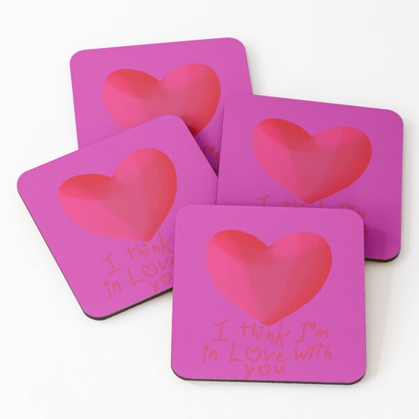 Item preview, I think I'm in love with you love heart designed and sold by WildBerryWorks.