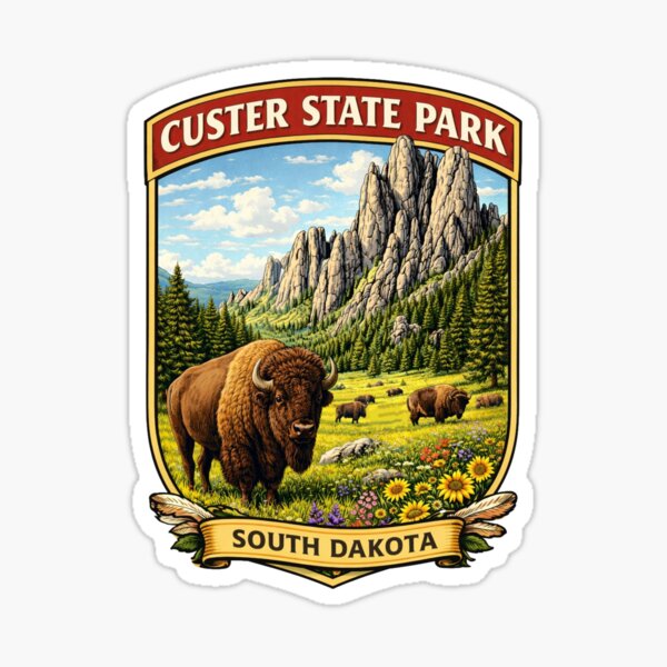 Custer State Park - South Dakota Sticker