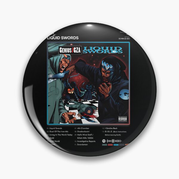 Artikelvorschau, Gza Liquid Swords Trackliste entworfen und verkauft von Lepi-Art.