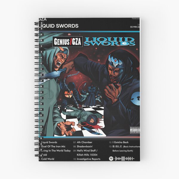 Item preview,  Gza Liquid Swords Tracklist designed and sold by Lepi-Art.