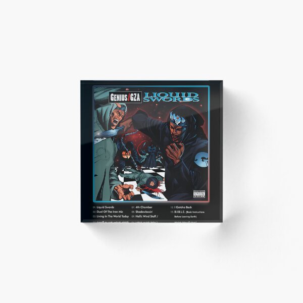Item preview,  Gza Liquid Swords Tracklist designed and sold by Lepi-Art.