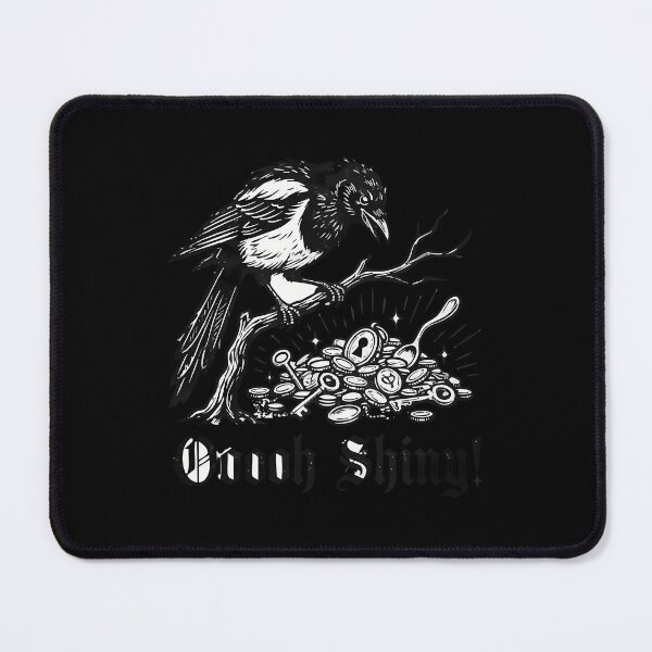 Item preview, Ooooh Shiny Magpie Crow Hoarding Gold designed and sold by fdxjkrsf44.