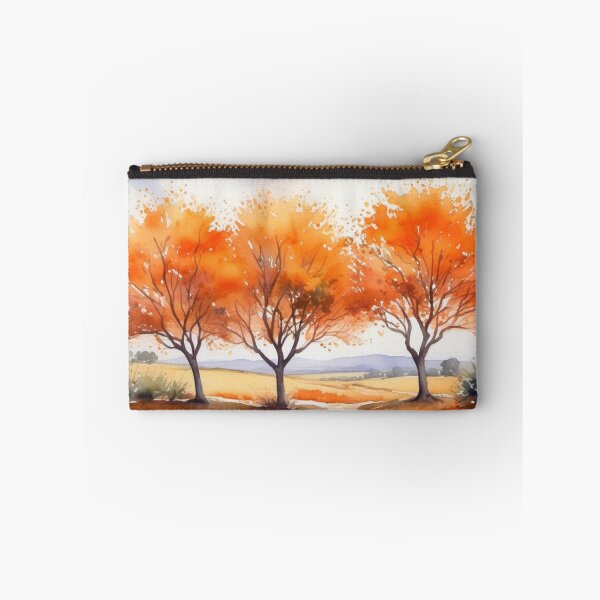 Item preview, Orange trees in autumn designed and sold by Kraftbaum.