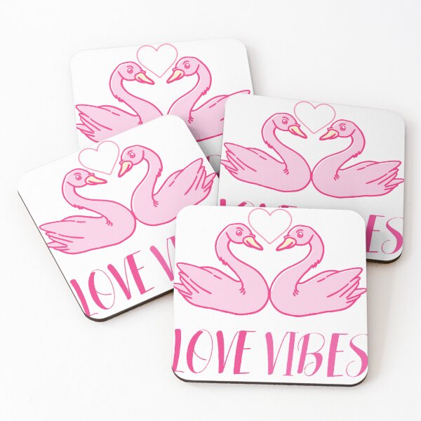 Item preview, LOVE VIBES SWAN designed and sold by ZANU creativity.