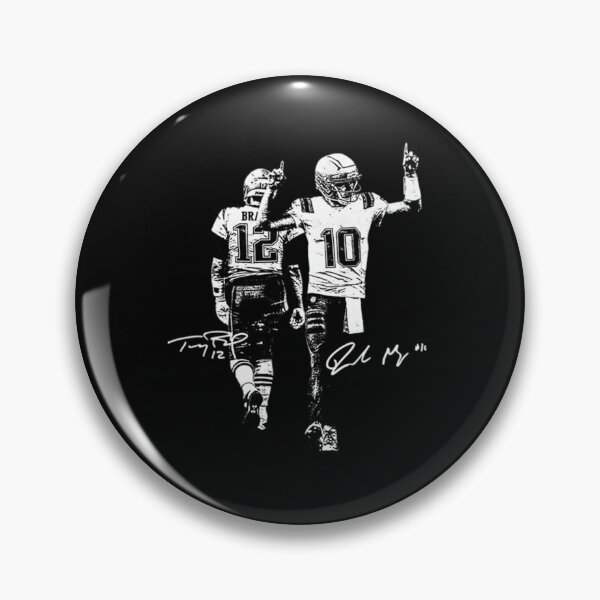 Item preview, Drake Maye And Tom With Signature  Drake Maye designed and sold by NF CLOTHING.