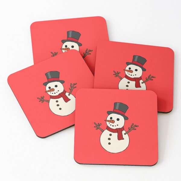 Item preview, Cute Smiling Snowman Winter Illustration designed and sold by PRFashions.