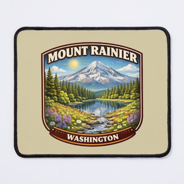 Item preview, Mount Rainier, Washington designed and sold by Myra365Art.