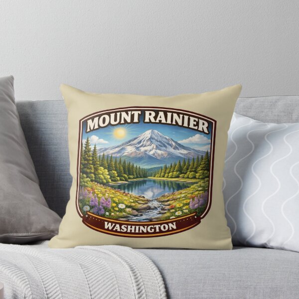 Item preview, Mount Rainier, Washington designed and sold by Myra365Art.