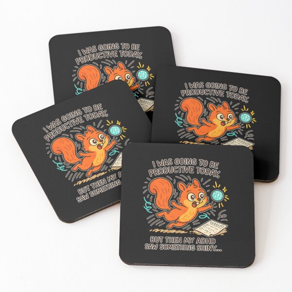 Item preview, Productive But Saw A Squirrel Meme designed and sold by fdxjkrsf44.
