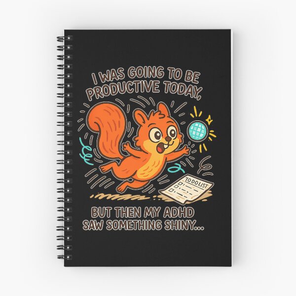 Item preview, Productive But Saw A Squirrel Meme designed and sold by fdxjkrsf44.