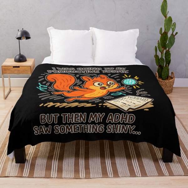 Item preview, Productive But Saw A Squirrel Meme designed and sold by fdxjkrsf44.