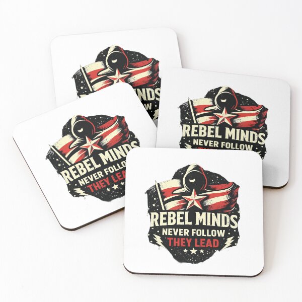 Item preview, Rebel minds never follow, they lead. designed and sold by MiasShop2660.