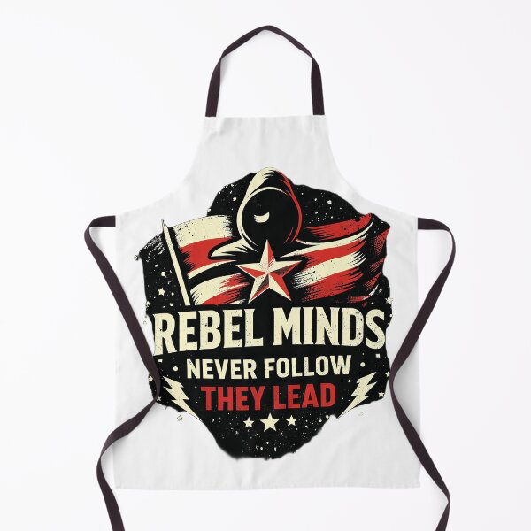 Item preview, Rebel minds never follow, they lead. designed and sold by MiasShop2660.