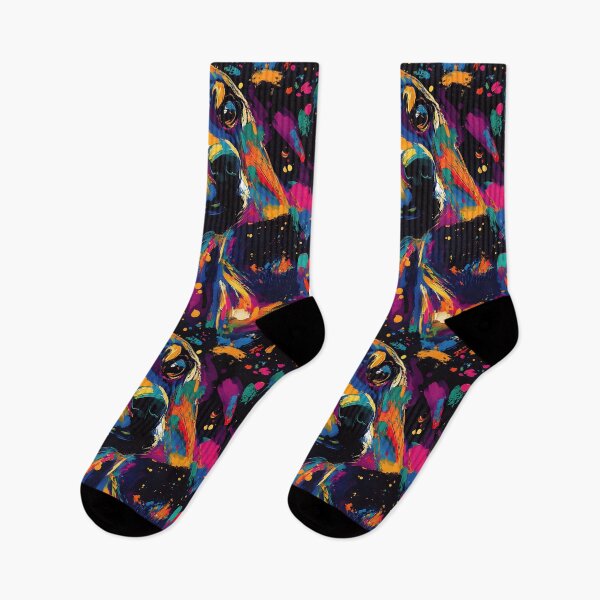 Item preview, Rainbow Dachshund Funny Dog Lover Vintage Pattern designed and sold by SecretDicer.
