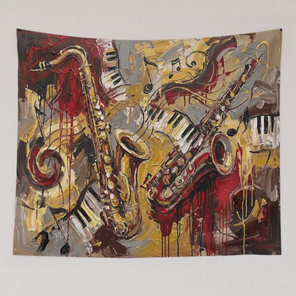 Item preview, Abstract Jazz designed and sold by JacquiTaylorArt.