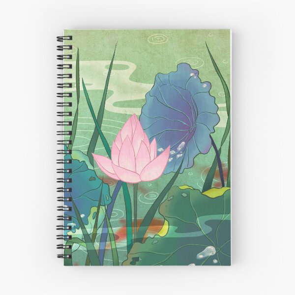 Item preview, Pristine Blooming Lotus on Soft Pale Viridian  designed and sold by QamarART Paintings.