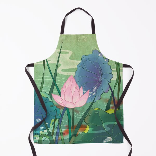 Item preview, Pristine Blooming Lotus on Soft Pale Viridian designed and sold by QamarART Paintings.
