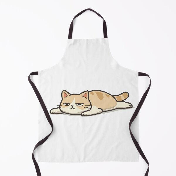 Item preview, Lazy Cat Illustration Minimalist Cute Cat Design designed and sold by owl-eyes.