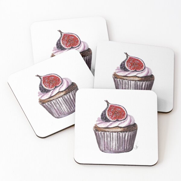 Item preview, Fig Cupcake designed and sold by CatandColours.