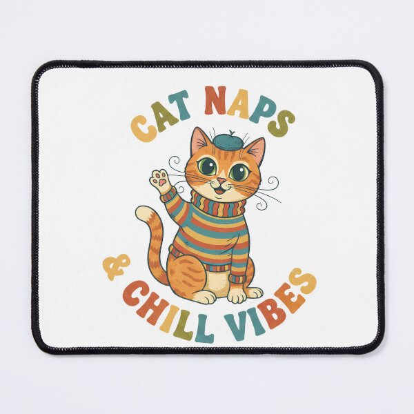 Item preview, Cat Naps & Chill Vibes designed and sold by Artquinox.