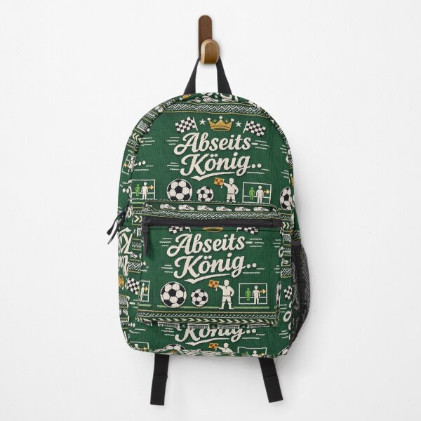 Item preview, Offside King Football Humor in Retro Knit Design designed and sold by Mauswohn.