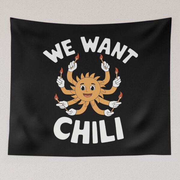 Item preview,  We Want Chilis Willys designed and sold by hussin hammadeh.