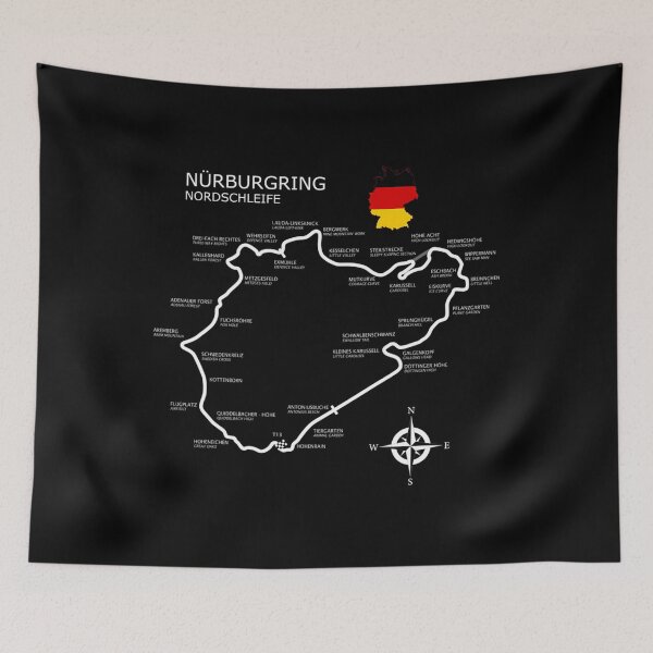 Item preview, The Nurburgring  Nordschleife designed and sold by Gowthamdev78.