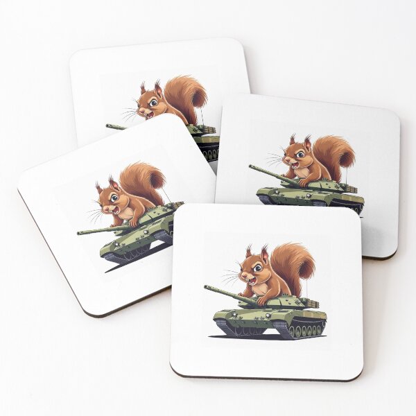 Item preview, A squirrel driving a tank designed and sold by Tioger.