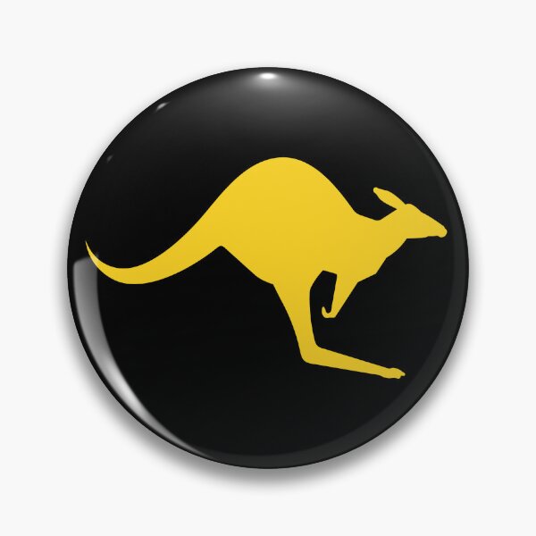 Item preview, Kangaroo Icon Yellow designed and sold by sifis.