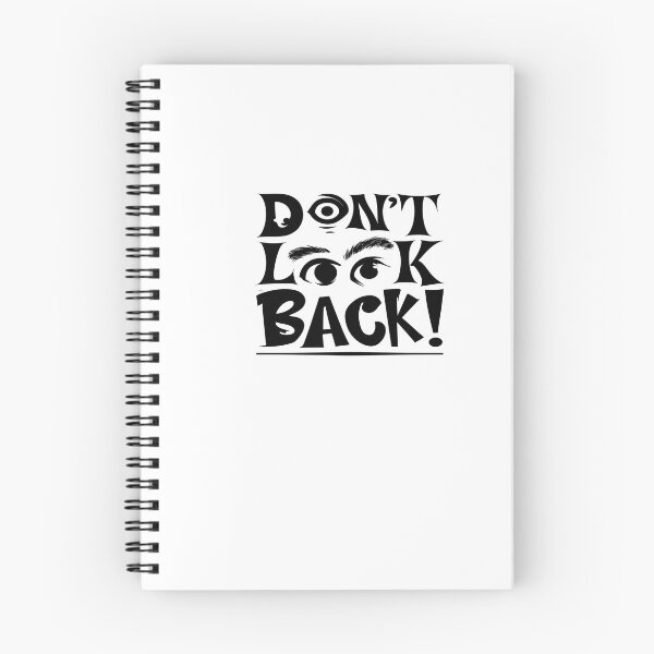 Item preview, Don’t Look Back – Motivational Typography Quote for Forward Thinking & Inspiration designed and sold by GoxyVision.
