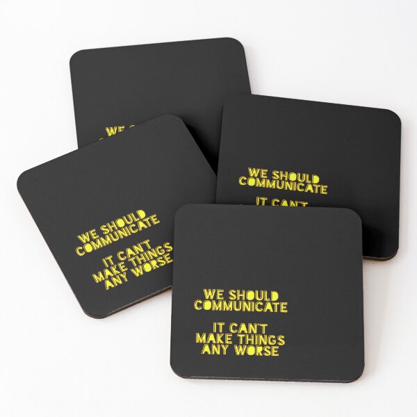 Item preview, Communication Cannot Make It Worse designed and sold by ezcreate.media.