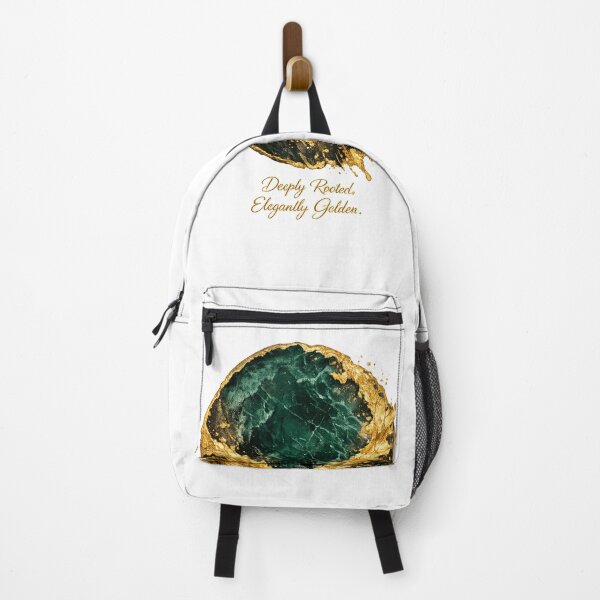 Item preview, Deeply Rooted Elegantly Golden Geode Art designed and sold by avinigav.