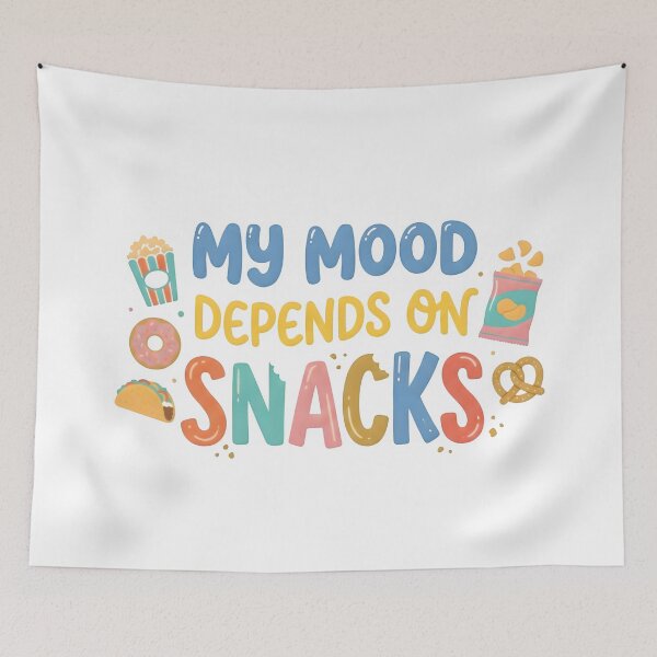 Item preview, mood, women mood, snacks, snacker, popcorn, bagel designed and sold by TrueArtVibes.