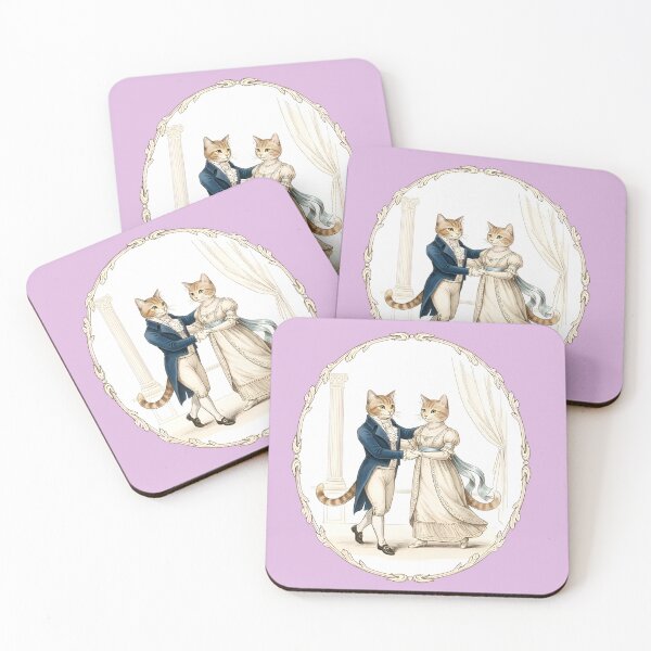 Item preview, Pride & Prejudice. Dancing Cats designed and sold by Artquinox.