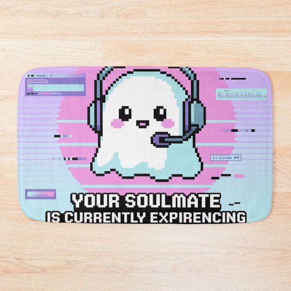 Item preview, Vaporwave Pixel Art Ghost Call Center Design designed and sold by Leader Designer.