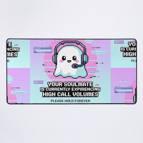 Item preview, Vaporwave Pixel Art Ghost Call Center Design designed and sold by Leader Designer.