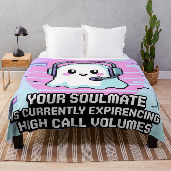 Item preview, Vaporwave Pixel Art Ghost Call Center Design designed and sold by Leader Designer.