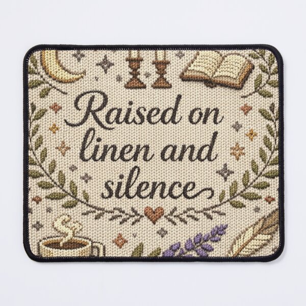 Item preview, Linen and stillness Cozy Cottagecore Knit Design designed and sold by Mauswohn.