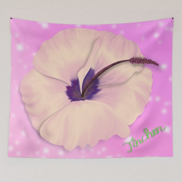 Item preview, Hibiscus under Stars designed and sold by KD das Lama.