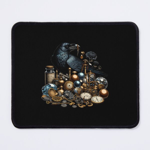 Item preview, Vintage Goblincore Raven Hoarding Treasures designed and sold by hpdjvhvhrg31.