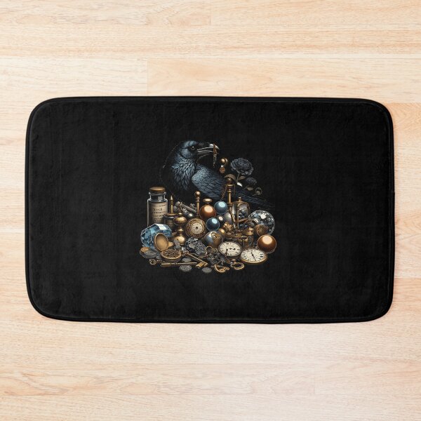 Item preview, Vintage Goblincore Raven Hoarding Treasures designed and sold by hpdjvhvhrg31.