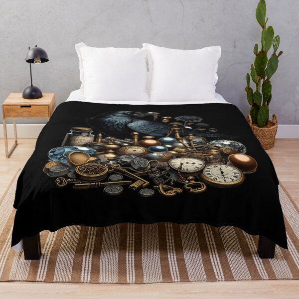 Item preview, Vintage Goblincore Raven Hoarding Treasures designed and sold by hpdjvhvhrg31.
