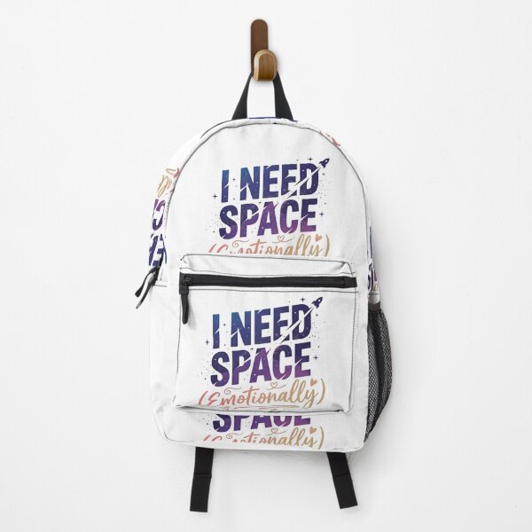 Item preview, i need space, emotional support, support, space designed and sold by TrueArtVibes.