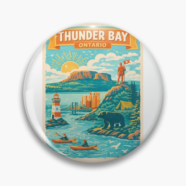 Item preview,  Thunder Bay Ontario Lake Superior and Sleeping Giant Region designed and sold by Aryabek.