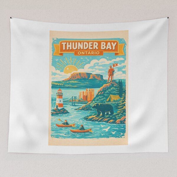 Item preview,  Thunder Bay Ontario Lake Superior and Sleeping Giant Region designed and sold by Aryabek.