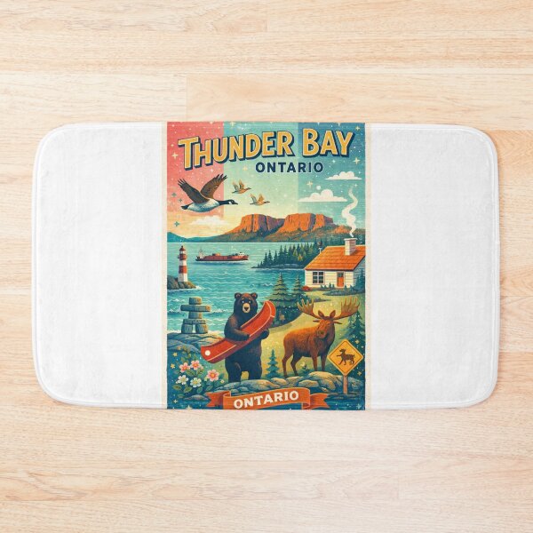 Item preview, Thunder Bay Ontario Canadian Shield and Lake Superior Shore designed and sold by Aryabek.