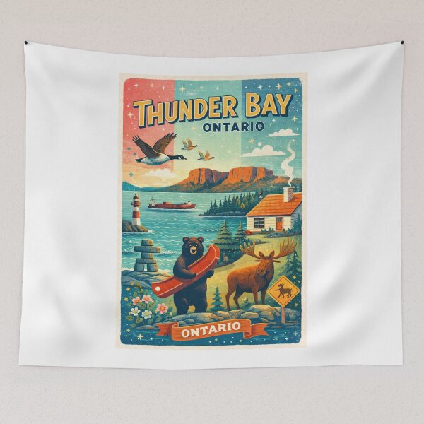 Item preview, Thunder Bay Ontario Canadian Shield and Lake Superior Shore designed and sold by Aryabek.