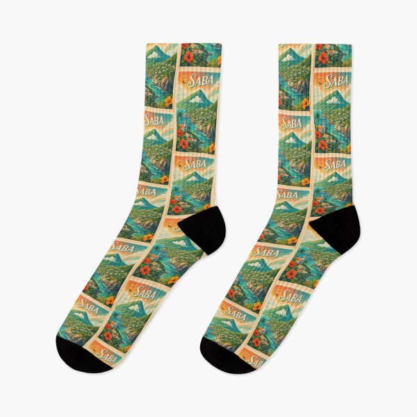 Item preview, Saba Caribbean Island in the Dutch Caribbean designed and sold by Aryabek.
