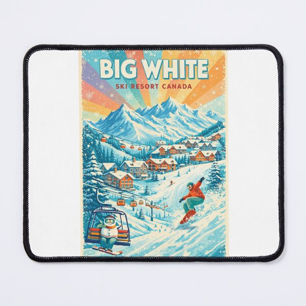 Item preview, Big White Ski Resort British Columbia Okanagan Highlands Canada designed and sold by Aryabek.